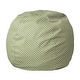 preview thumbnail 185 of 191, Small Refillable Bean Bag Chair for Kids and Teens Green Dot