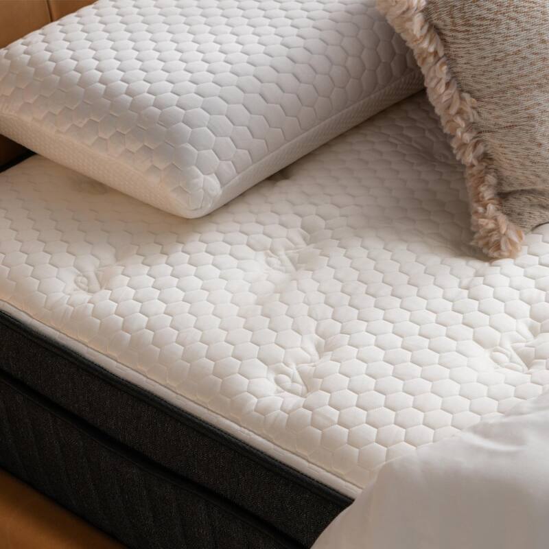 Brooklyn Bedding Titan 13" Hybrid Luxe Mattress for Plus Size Sleepers with Cooling Cover
