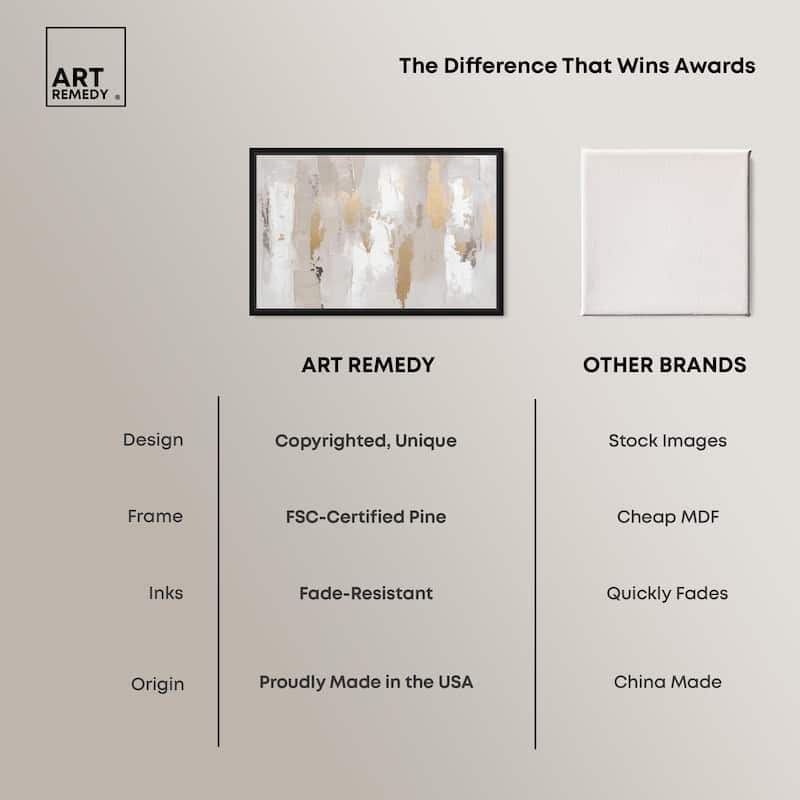 Gilded Brilliance II Canvas by Art Remedy