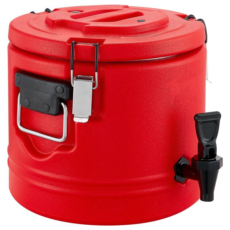 8L Hot and Cold Drink Dispenser with Leak-Proof Spigot Thermal Beverage Server for Catering - 11.61 x 11.61 x 10.83 inch
