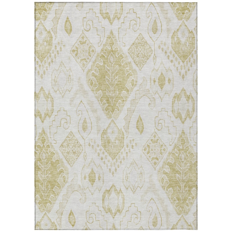 Machine Washable Indoor/ Outdoor Chantille Global Boho Rug