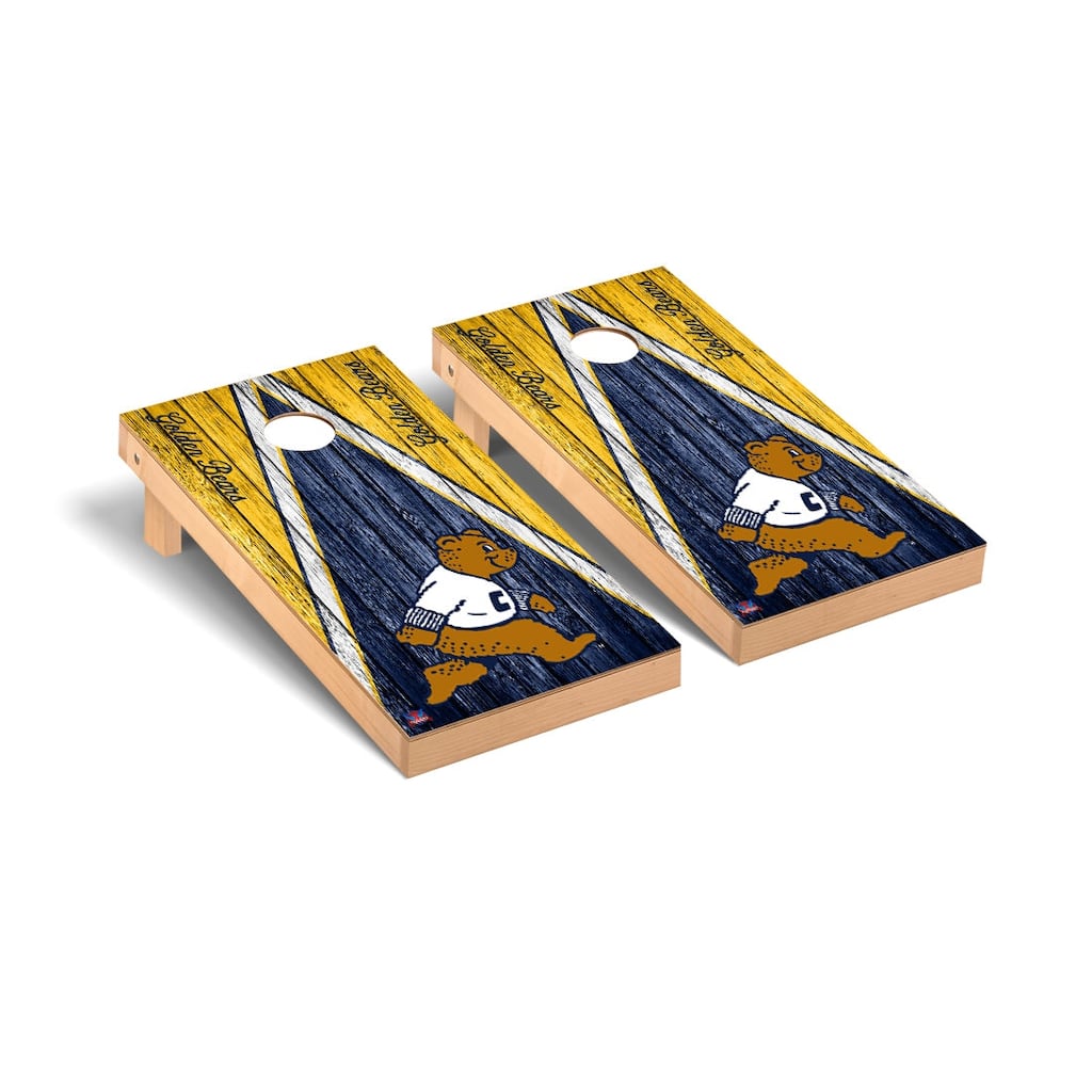 College Vault California-Berkeley Golden Bears Triangle Cornhole Board Set
