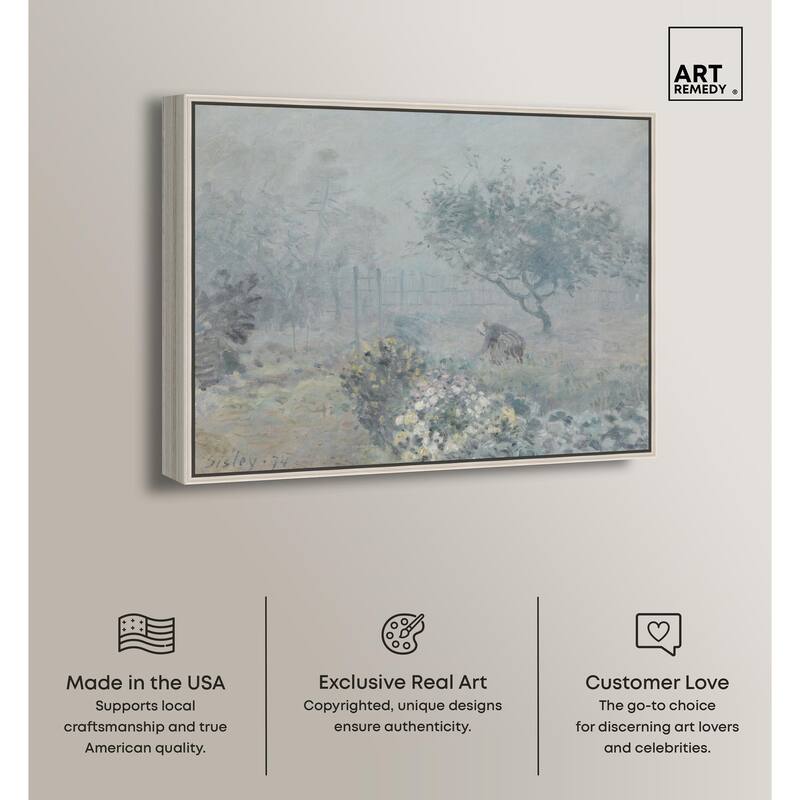 Fog Canvas by Art Remedy