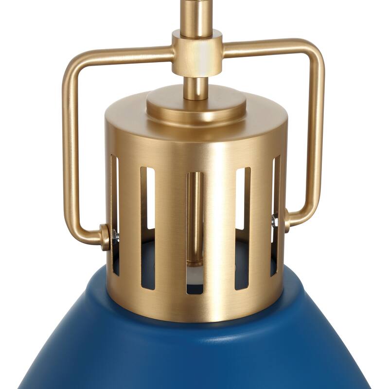 Kent Caged Metal Ceiling Light - 12.7"L x 12.7"W x 17.3"H
