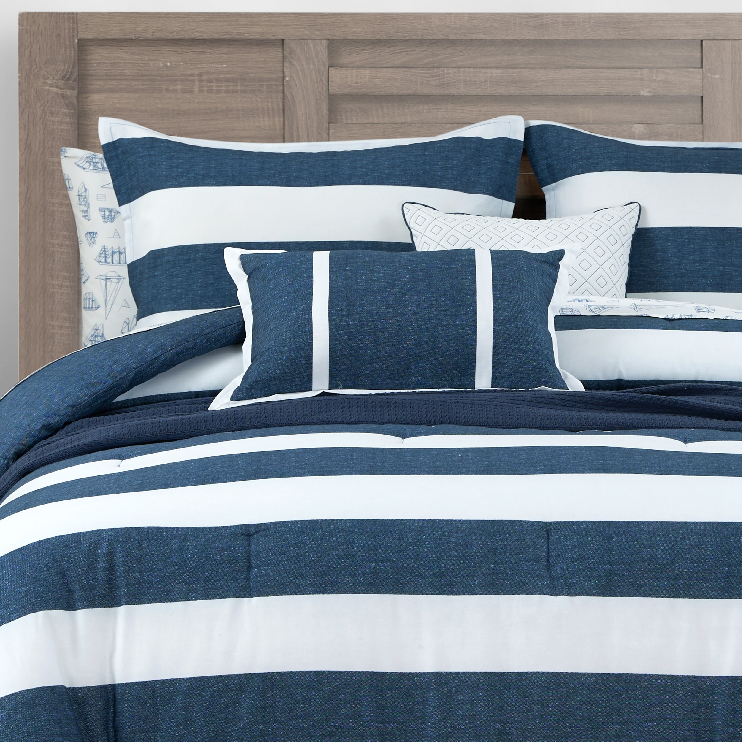 Nautica pillows bed shop bath & beyond