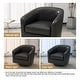 preview thumbnail 115 of 143, Modern 360°Swivel Accent Chairs Barrel Armchairs
