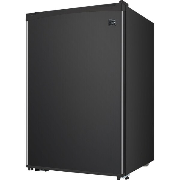 Kenmore 4.4-Cu. Ft. 1-Door Compact Refrigerator, Black - Bed Bath