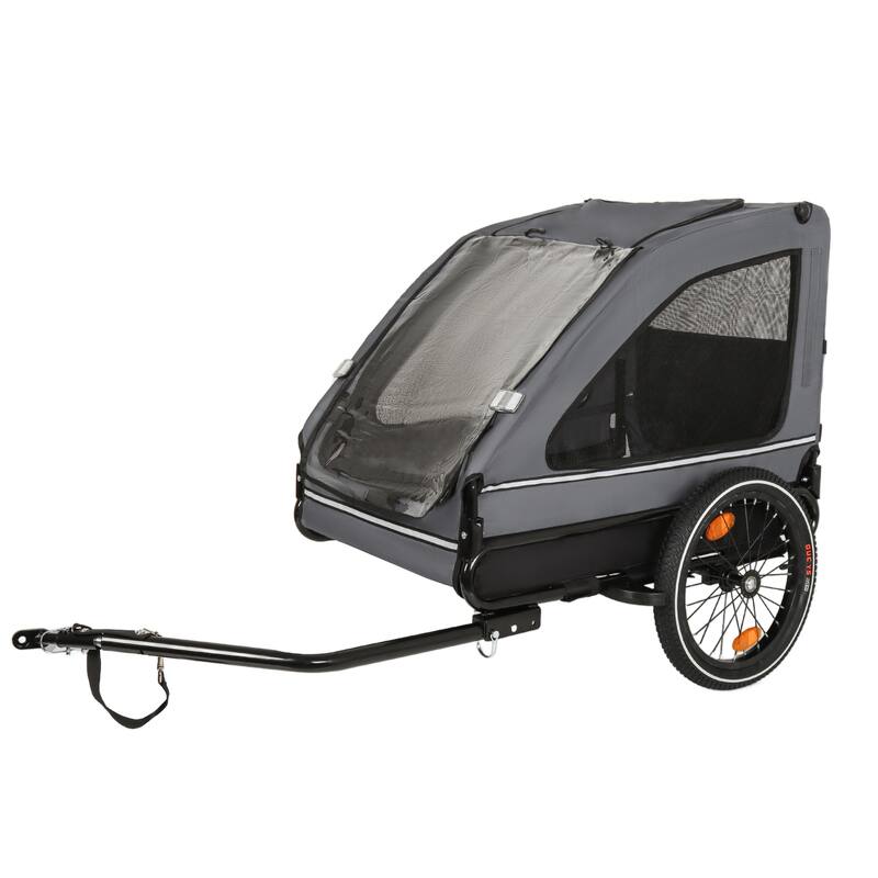 Pet Bike Trailer Dog Cart for Bicycle,Suitable for Small and Medium Pets, Easy Folding Cart Frame, Non-Slip Floor