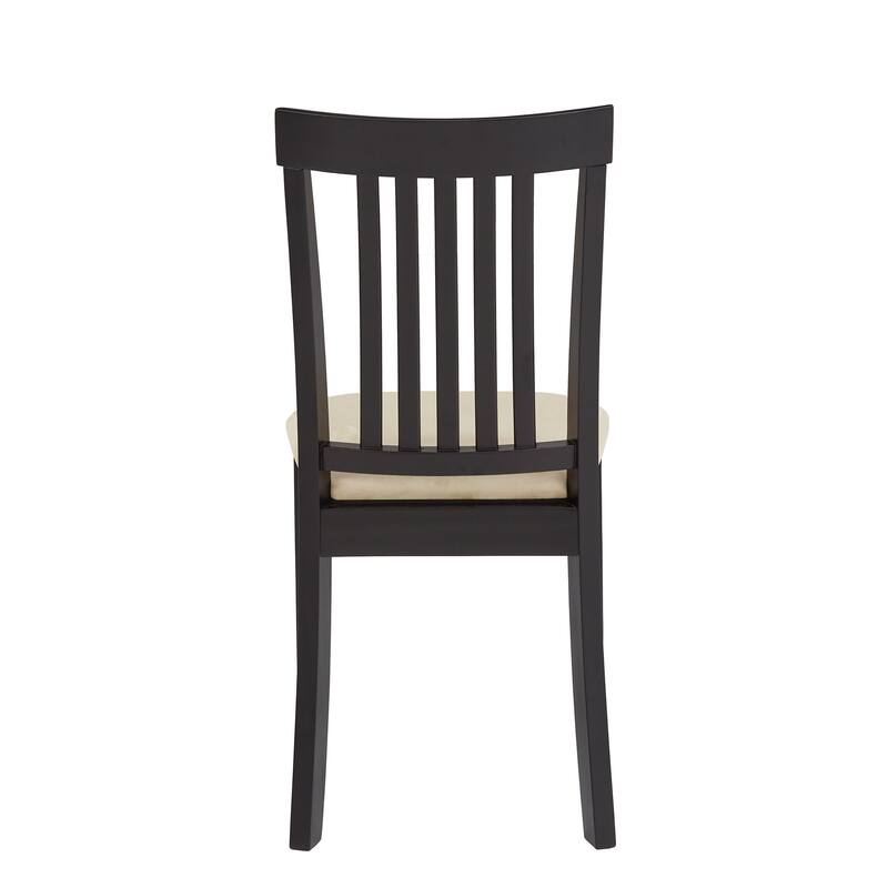 Wilmington Black Round Pedestal 5-piece Dining Set by iNSPIRE Q Classic