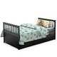 preview thumbnail 2 of 6, Alternative Twin Captain's Bunk Bed-Espresso