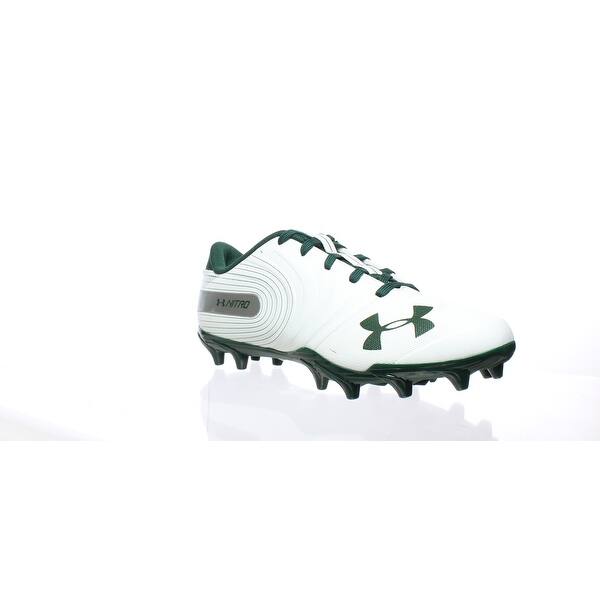 Shop Under Armour Mens Nitro Low Mc White Football Cleats Size 6 5