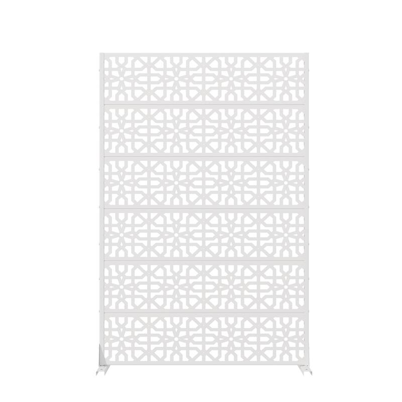 Dovelina 72'' x 47'' Privacy Metal Screen Fence Panel