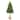 Puleo International 6 ft. Topiary Alpine Artificial Christmas Tree in Burlap Sac