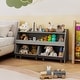 preview thumbnail 4 of 18, Costway Kids Toy Storage Organizer with 2 Movable Drawers Open Shelf - See Details