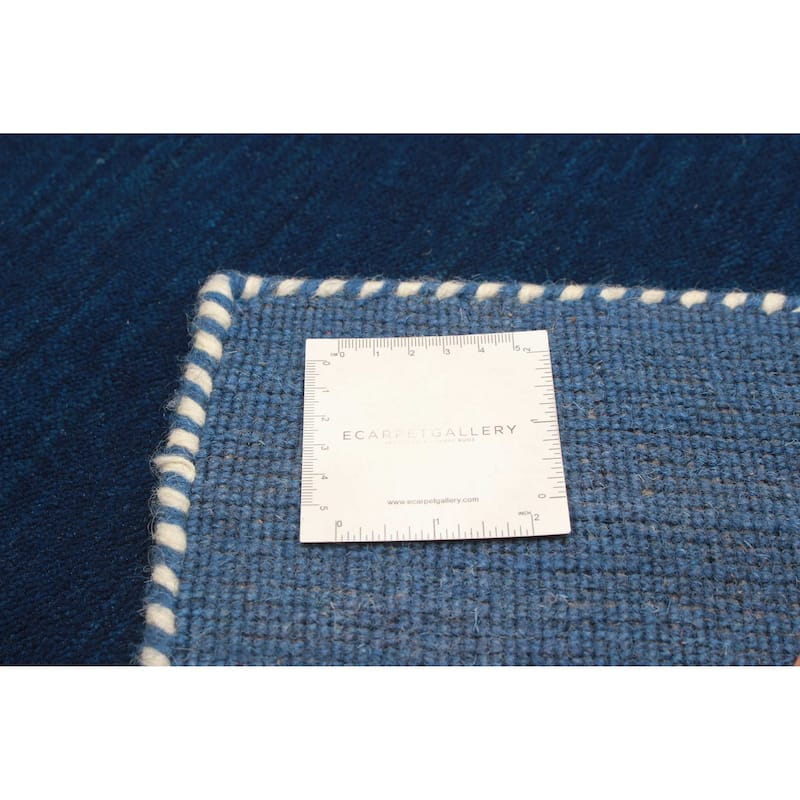 Kashkuli Gabbeh Blue Rug 4'7" x 6'4" - 4'7 x 6'4