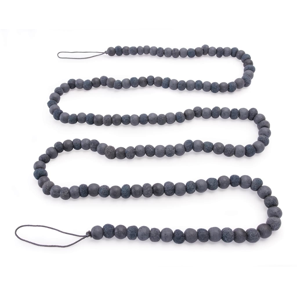 Wood Bead Garland (Set of 2)