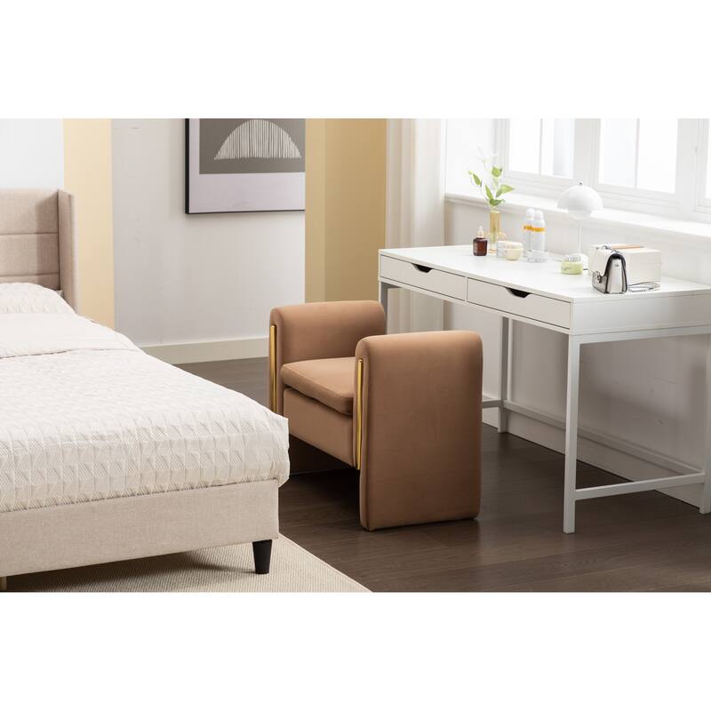 Single Bench For Bedroom Indoor