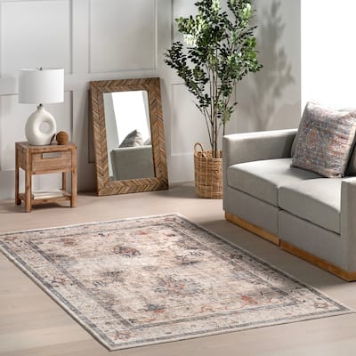 Nuloom Yanet Floral Traditional Area Rug