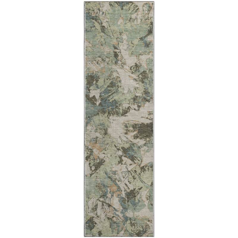 Premium Washable Super Soft Abstract Floral Mayfield Rug