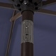 preview thumbnail 10 of 69, Lopes 9-foot Patio Umbrella with Bronze Finish Base Weight Stand Included