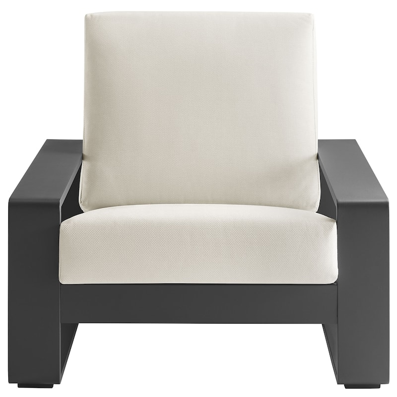 Lirienne Outdoor Patio Aluminum Armchair