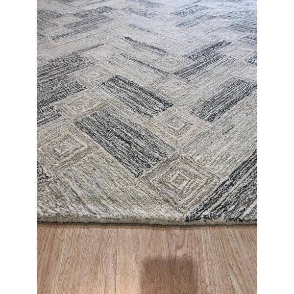 7'6 x 9'6 Multy EORC KC40101MU8X10 Hand-Tufted Wool Modern Tufted Rug 7'6 x 9'6 Multy EORC KC40101MU8X10 Hand-Tufted Wool Modern Tufted Rug