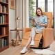 preview thumbnail 22 of 22, Recliner Chair, Swivel Rocking, Glider Rocker Recliner, Nursery Chair With Footrest For Living Room