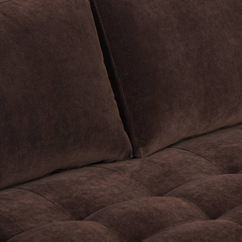 Poly & Bark Napa 82" Fabric Pull-Out Sofa Bed