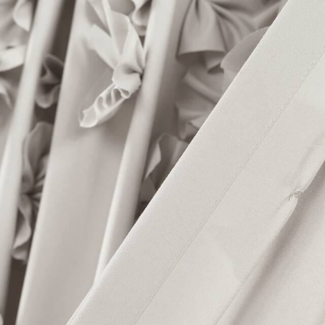 Silver Orchid Turpin Single Window Curtain Panel
