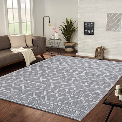 George Towne Living Performance Luxury Handmade Traditional Wool Area Rug