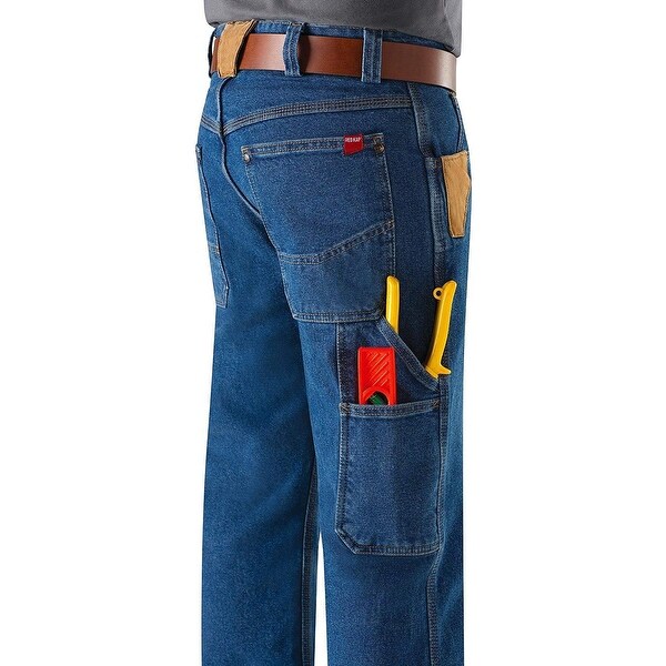 men's red kap carpenter jeans