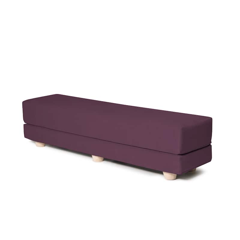 Jaxx Camden Convertible Bed Bench / Fold-Out Twin Guest Bed