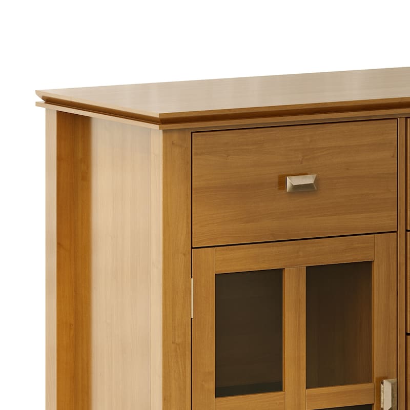 WYNDENHALL Stratford Solid Wood Transitional Sideboard Buffet - 54 inch Wide