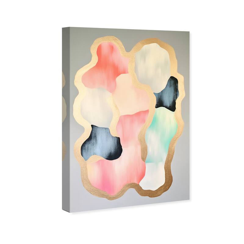 Wynwood Studio Canvas Abstract Some Chakras Gold and Metallic Gold Modern & Contemporary Wall Art Canvas Print