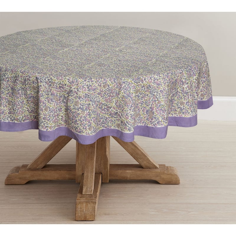 Couleur Nature Lavender Tablecloth