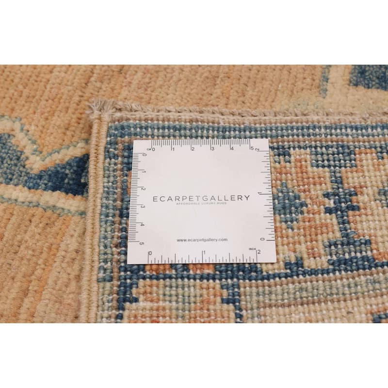 ECARPETGALLERY Hand-knotted Finest Ghazni Copper Wool Rug - 6'5 x 10'0