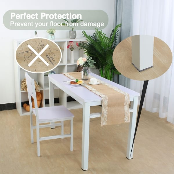 Felt Furniture Pad Square 1 5 8 Self Adhesive Desk Floor Self Adhesive Desk Floor