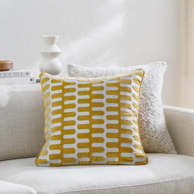 Barford Geo Pattern Throw Pillow