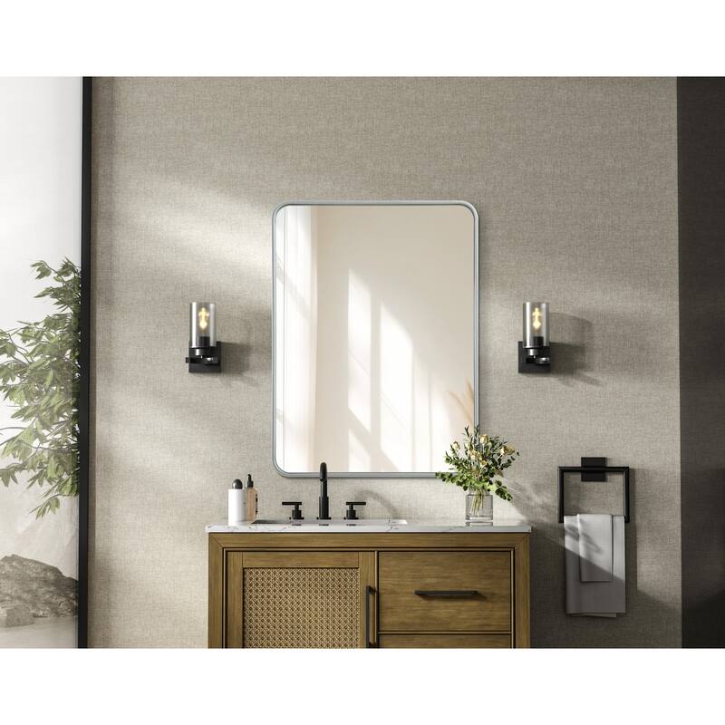 Elegant Lighting MR8A2736 Remy 27"W x 36"H Rectangular Flat Medium