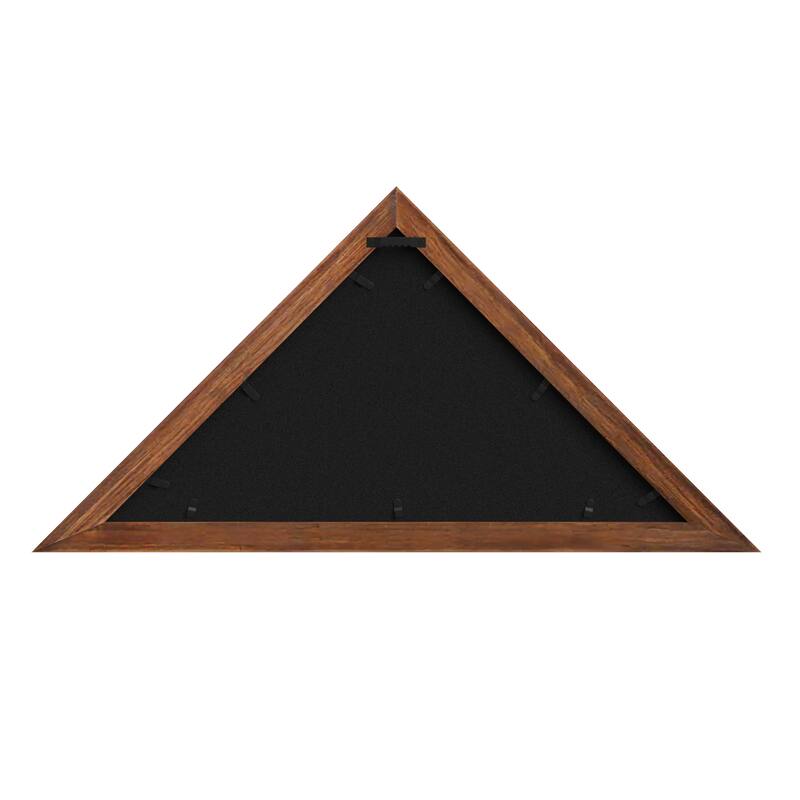 Solid Wood Display Case for 9.5 x 5 Veterans Flag