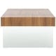 preview thumbnail 40 of 41, SAFAVIEH Jacob Glass Leg Rectangular Coffee Table - 43.3" W x 23.6" L x 15.7" H