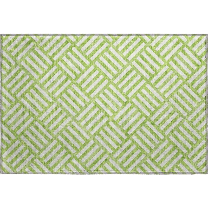 Premium Washable Super Soft Contemporary Mosaic Mayfield Rug