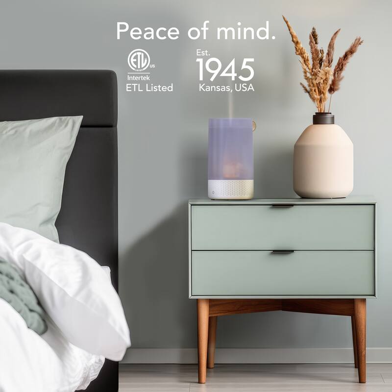 Vornado Votiv 7 Whole Room Ultrasonic Humidifier with Ambient Lighting