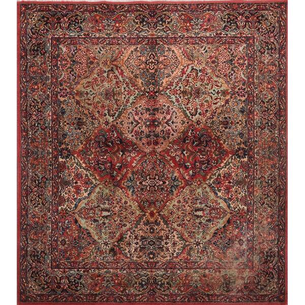 Shop Garden Design Karastan Oriental Area Rug Wool Carpet 5 11 X 5 9 Square Overstock 31881380