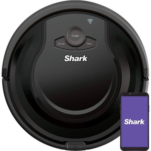 SharkBrand ION Robot Vacuum - Wi-Fi Connected (Black)