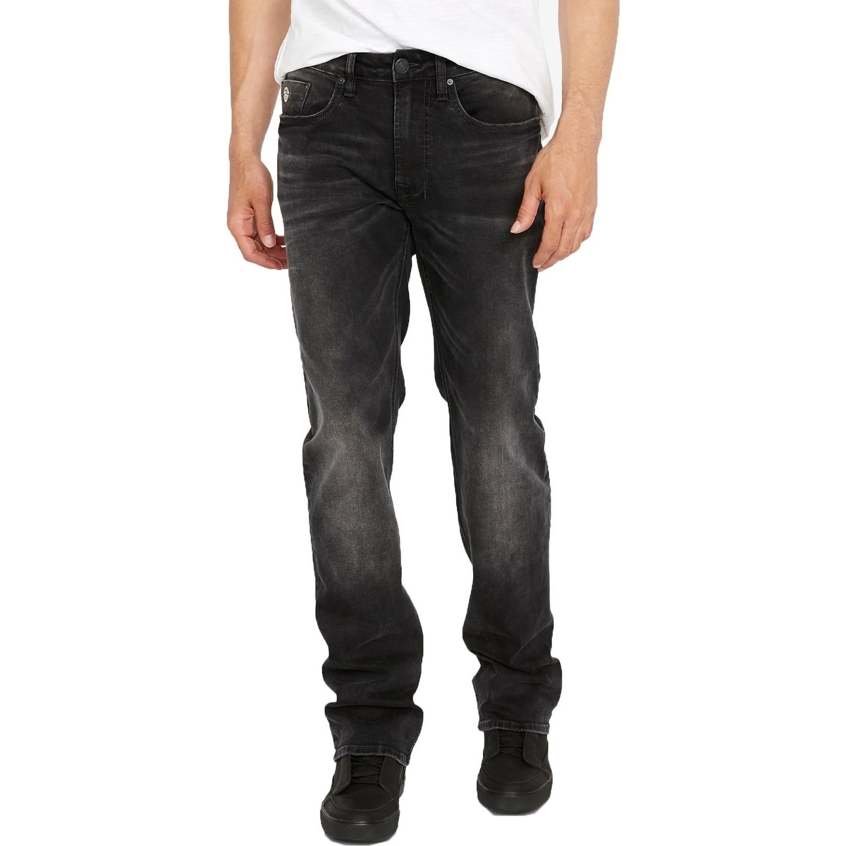 driven x straight stretch jeans