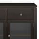 preview thumbnail 4 of 24, WYNDENHALL Essex SOLID WOOD 54 inch Wide Contemporary Sideboard Buffet in Mahogany - 54 inch Wide