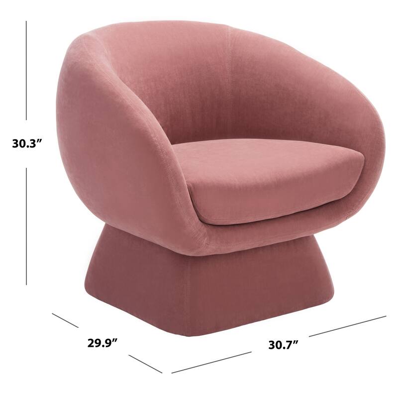 SAFAVIEH Couture Arbenora Modern Accent Chair - 30.7" W x 29.9" L x 30.3" H - 31Wx30Dx30H