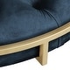 preview thumbnail 21 of 24, Perdita Gold Finish Velvet Round Tufted Ottoman by iNSPIRE Q Bold