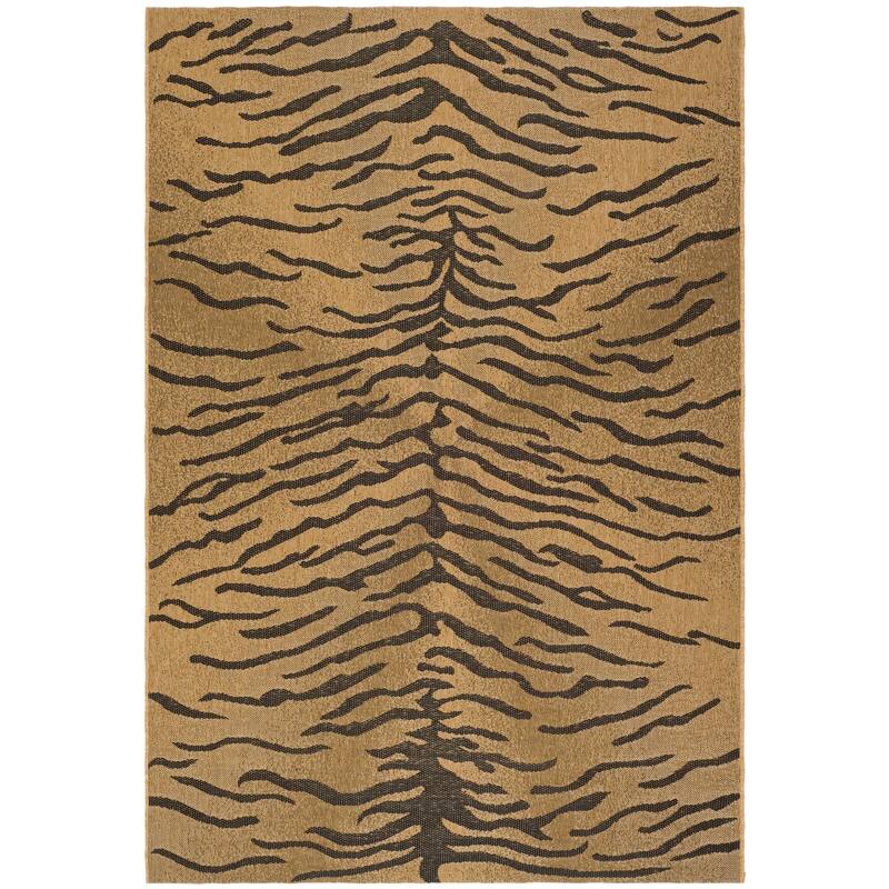 SAFAVIEH Courtyard Paulette Indoor/ Outdoor Waterproof Patio Backyard Rug